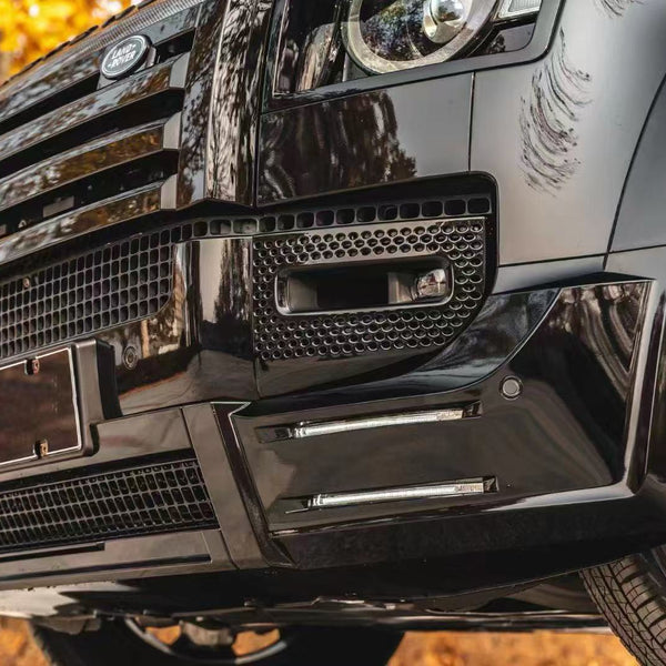 Defender 90/110 - L663: Gloss Black LM Wide Track Style Body Kit 20+