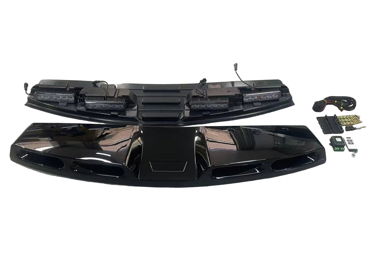 Defender 90/110 - L663: Gloss Black LED Roof Light Bar 20+