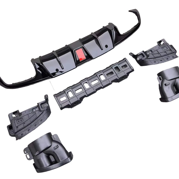 C Class - C205: Gloss Black Brabus Style LED Diffuser 15-21