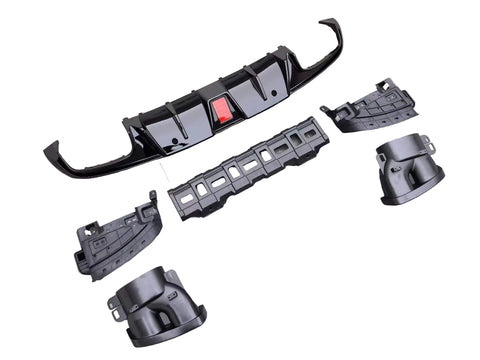C Class - C205: Gloss Black Brabus Style LED Diffuser 15-21