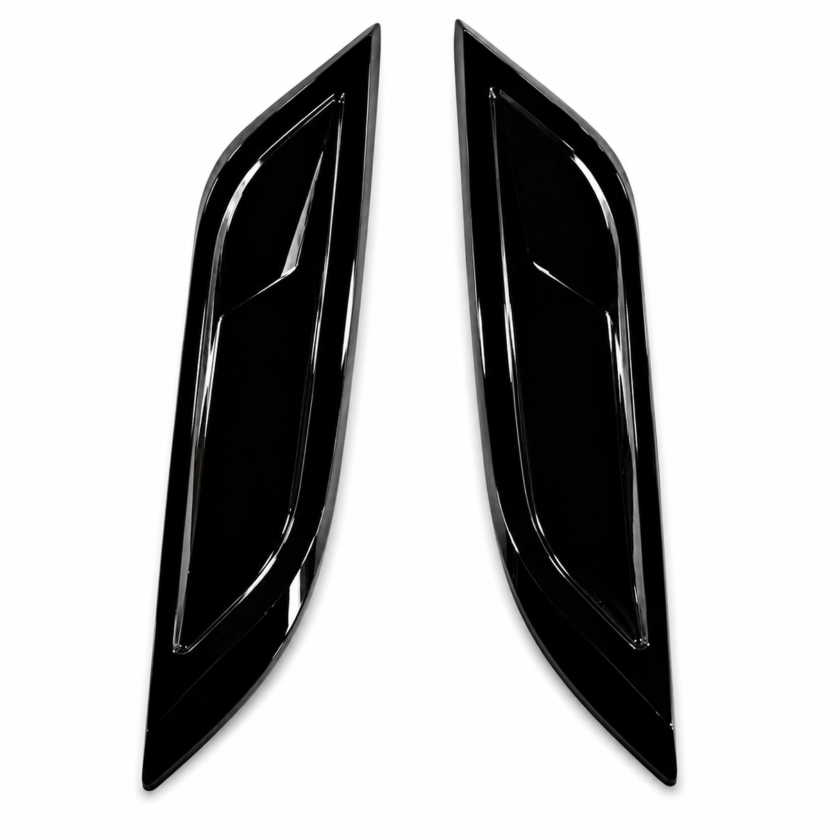 Defender - L663: Gloss Black V1 Hood Vent 20+