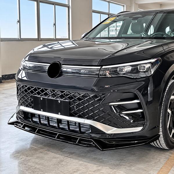 Tiguan - MK3 R-Line: Gloss Black Front Splitter 24+