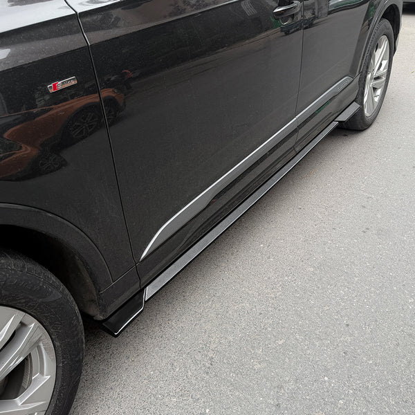 Q7/SQ7 - 4M Facelift: Gloss Black Side Skirts 20+