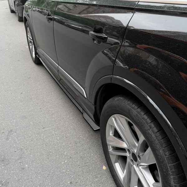 Q7/SQ7 - 4M Facelift: Gloss Black Side Skirts 20+