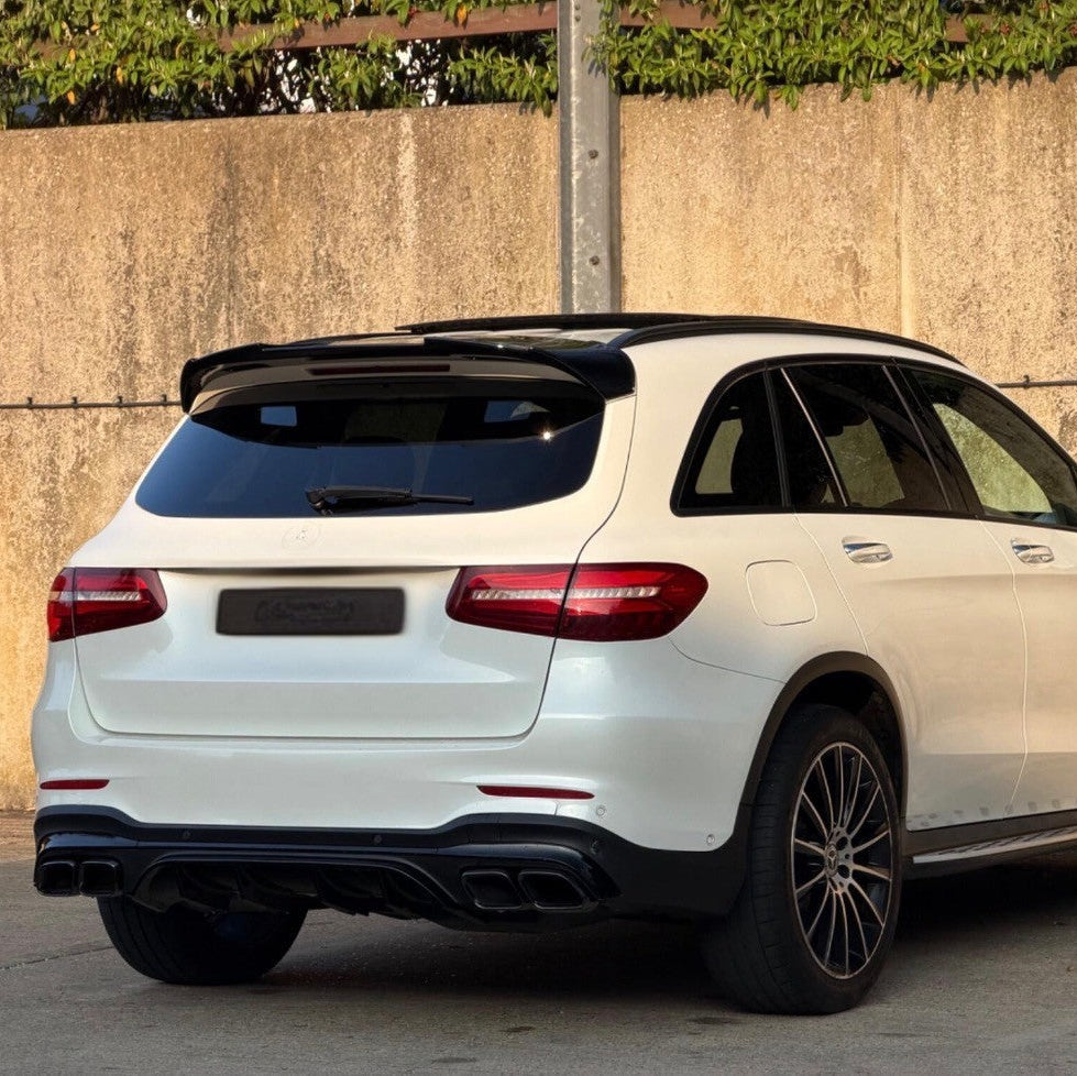 GLC - W253: Gloss Black High Kick Style Spoiler 15-23