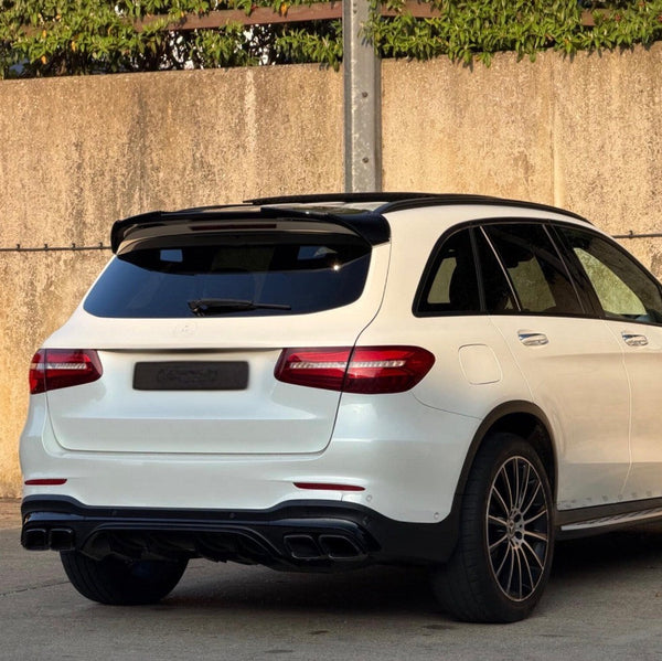 GLC - W253: Gloss Black High Kick Style Spoiler 15-23