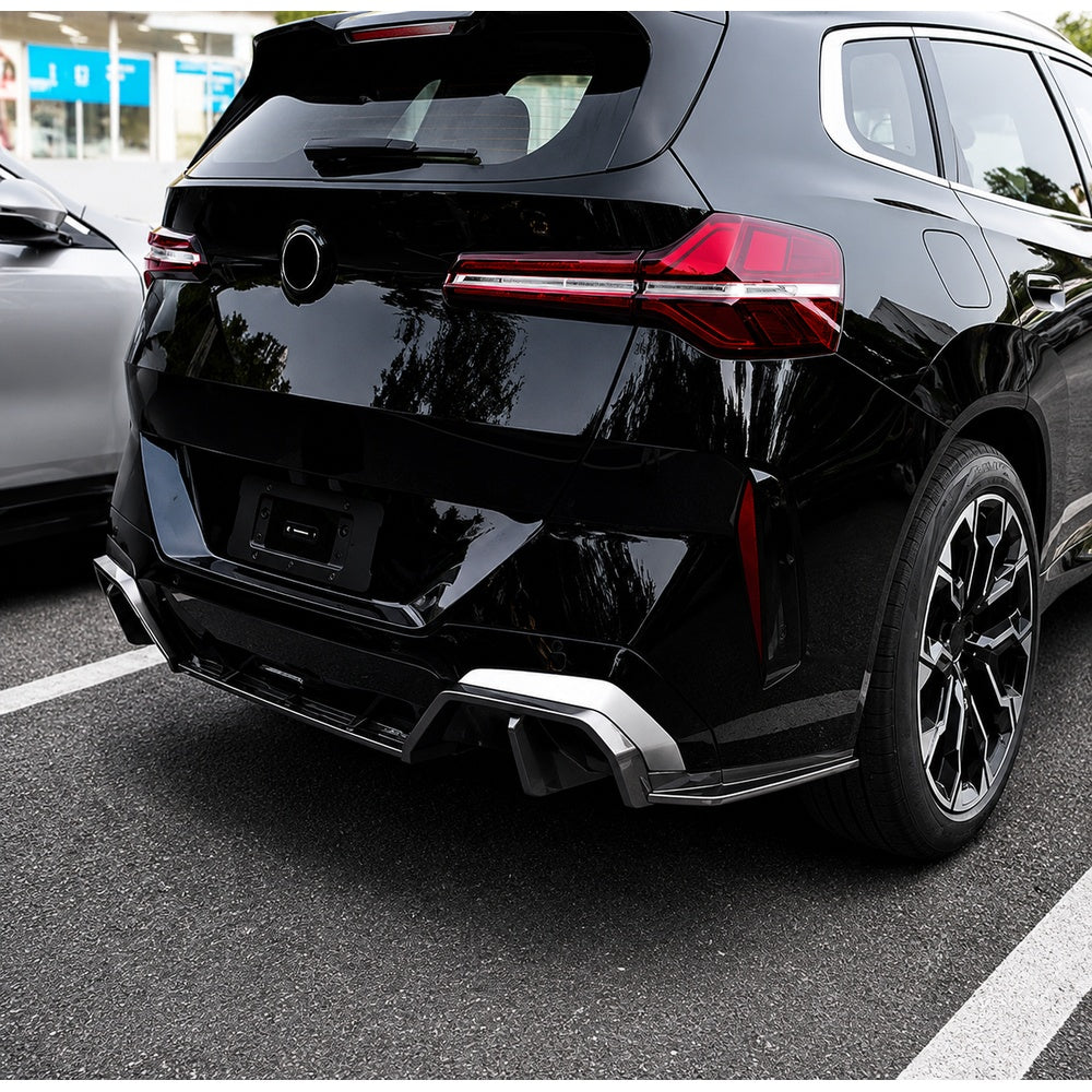 X3 - G45: Gloss Black Rear Diffuser 24+