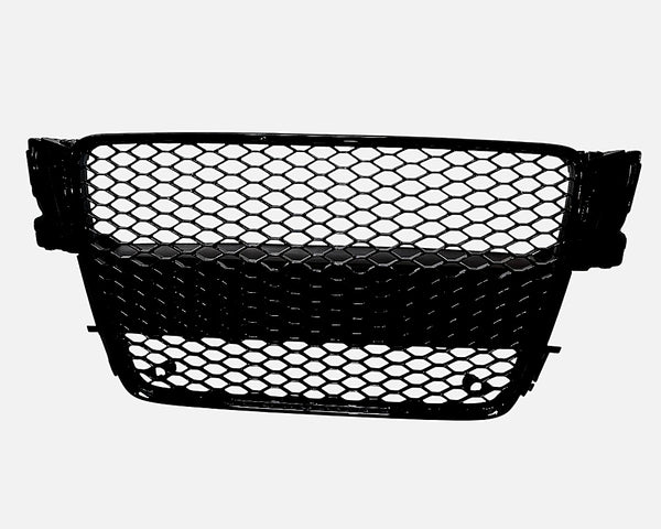A5 - 8T Pre-Facelift: Gloss Black Honeycomb Grill 08-16