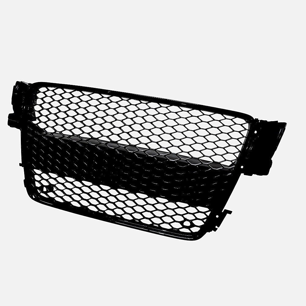 A5 - 8T Pre-Facelift: Gloss Black Honeycomb Grill 08-16