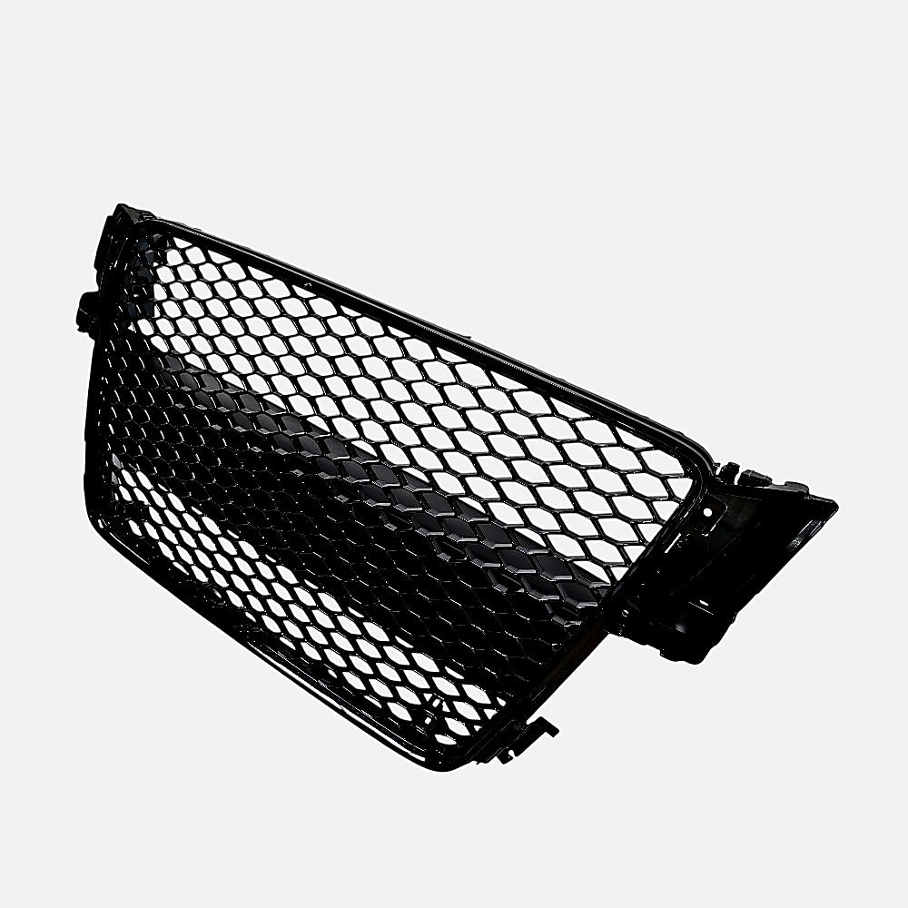 A5 - 8T Pre-Facelift: Gloss Black Honeycomb Grill 08-16