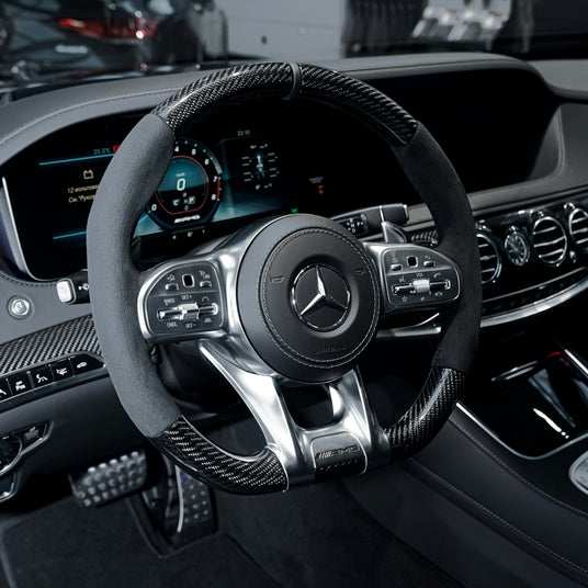 Model Y: Alcantara Carbon Fibre Steering Wheel 19+