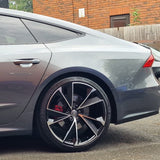 A5 - F5: 20" Diamond Cut RS7 Style Alloy Wheels 16+