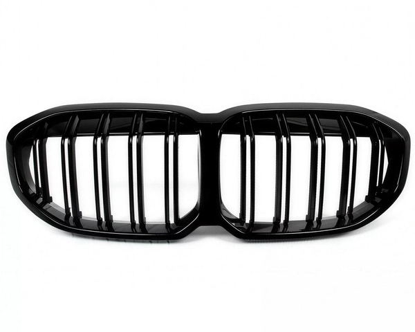 1 Series - F40: Gloss Black Grill Double Slat 20-24