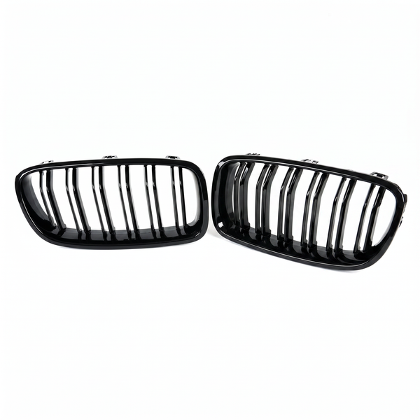 3 Series - F30/F31: Gloss Black Double Slat Grill 12-19