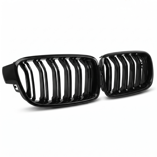 3 Series - F30/F31: Gloss Black Double Slat Grill 12-19