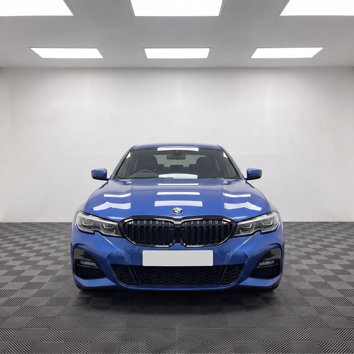 3 Series - G20/G21 Pre-Facelift: Gloss Black Single Slat Grill 19-22