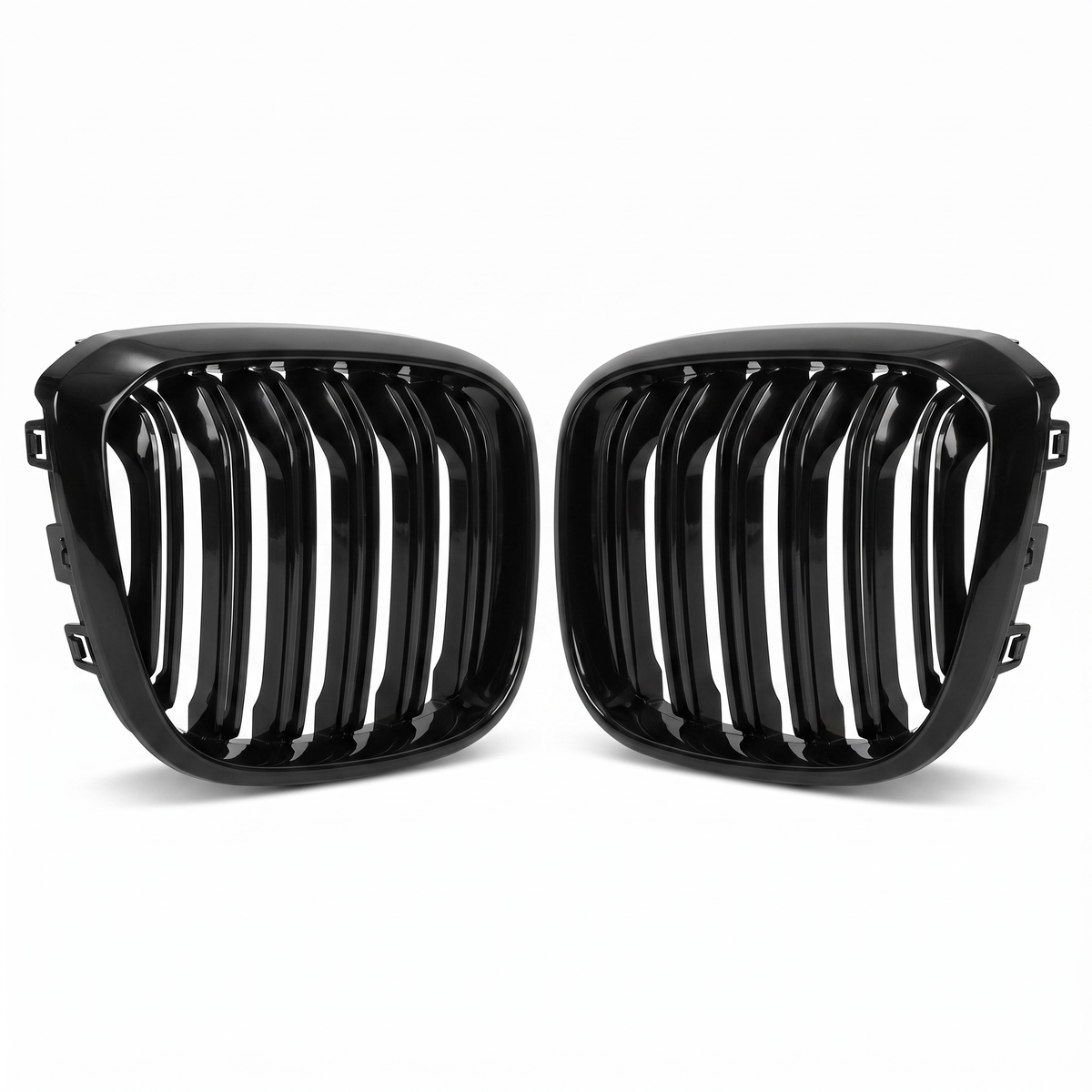 X3 - G01 Pre-Facelift: Gloss Black Double Slat Grill 18-21
