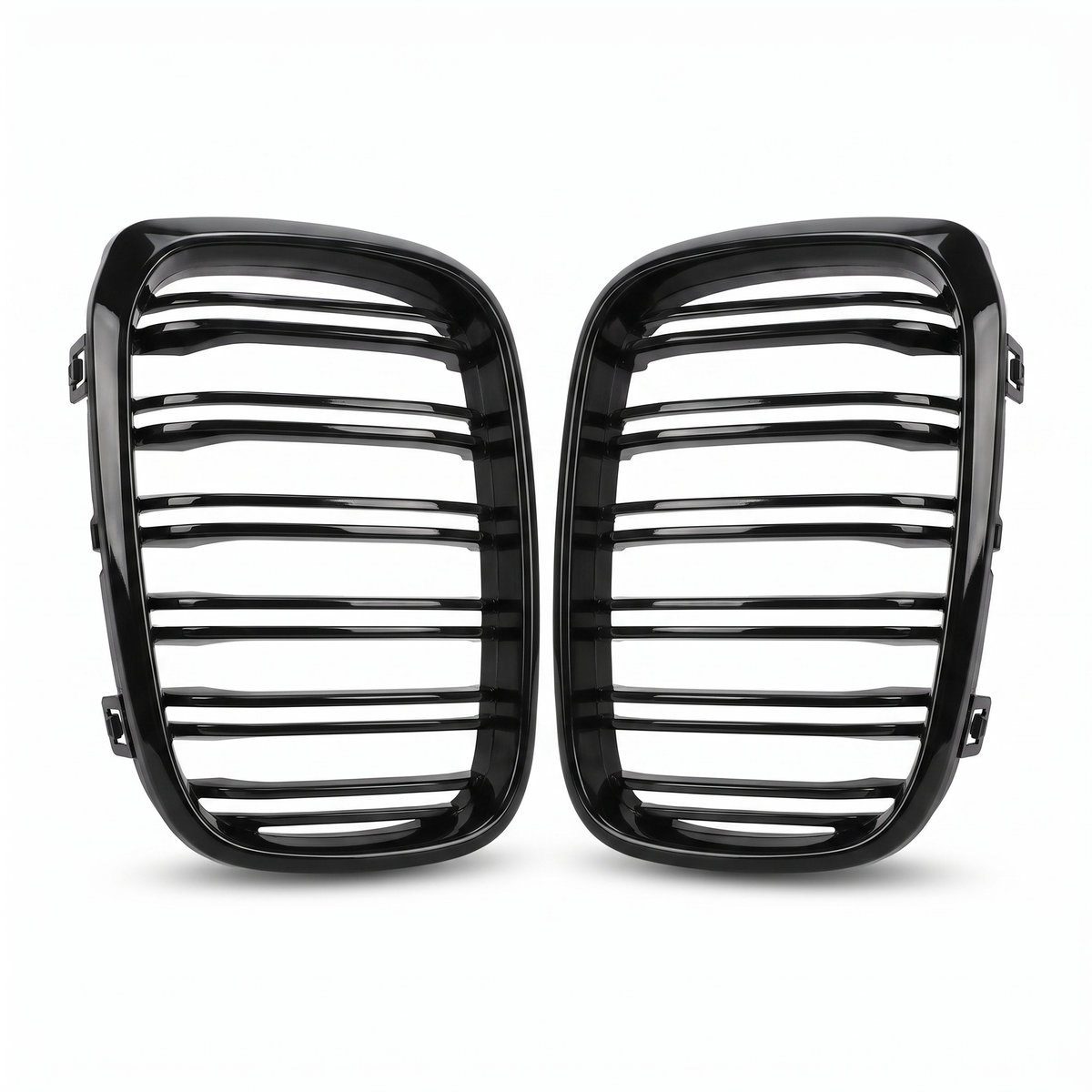 X3 - G01 Pre-Facelift: Gloss Black Double Slat Grill 18-21