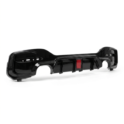 1 Series - F20/F21 Facelift: Gloss Black LED Dual Diffuser 15-19