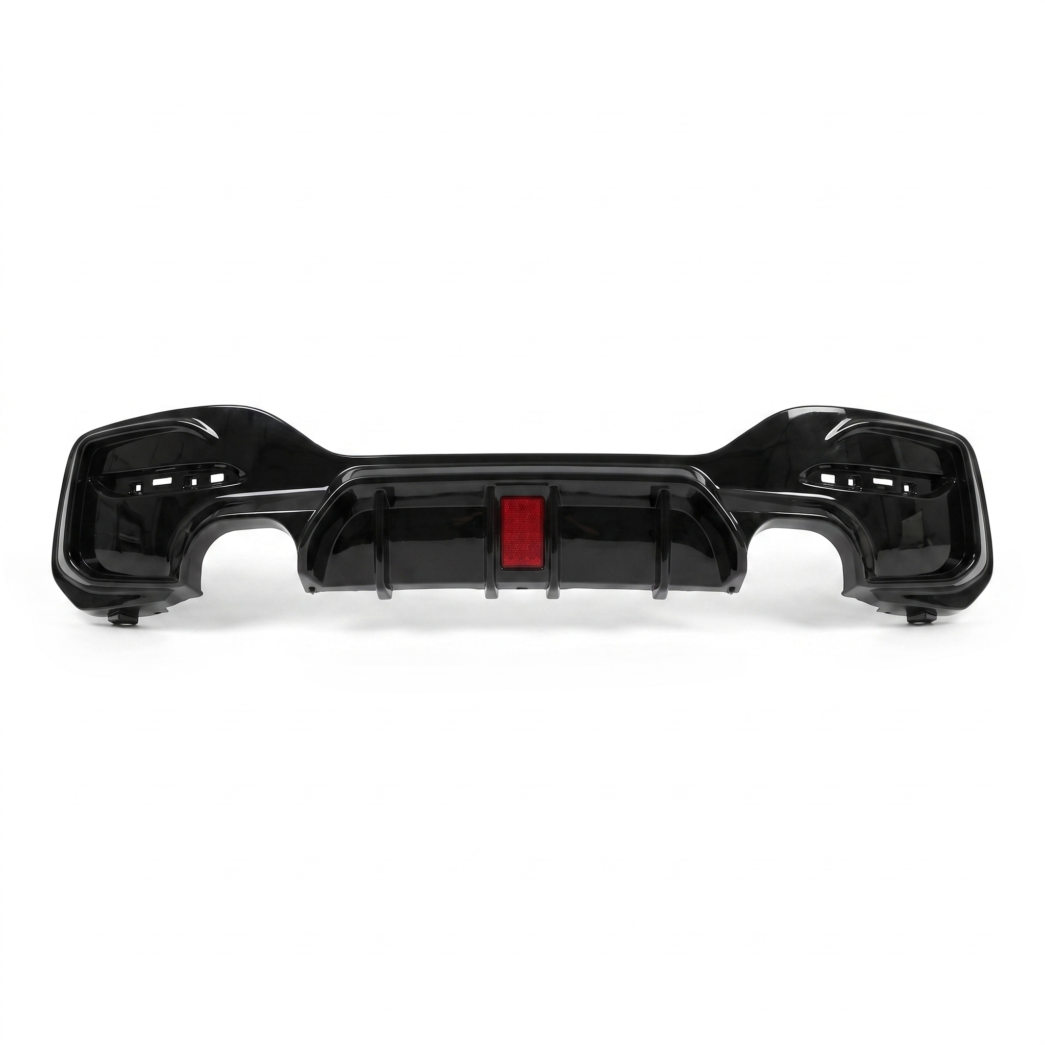 1 Series - F20/F21 Facelift: Gloss Black LED Dual Diffuser 15-19