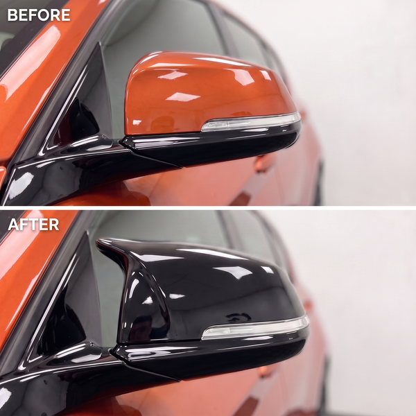 1 Series - F20/F21: Gloss Black M Style Wing Mirror Covers 11-19