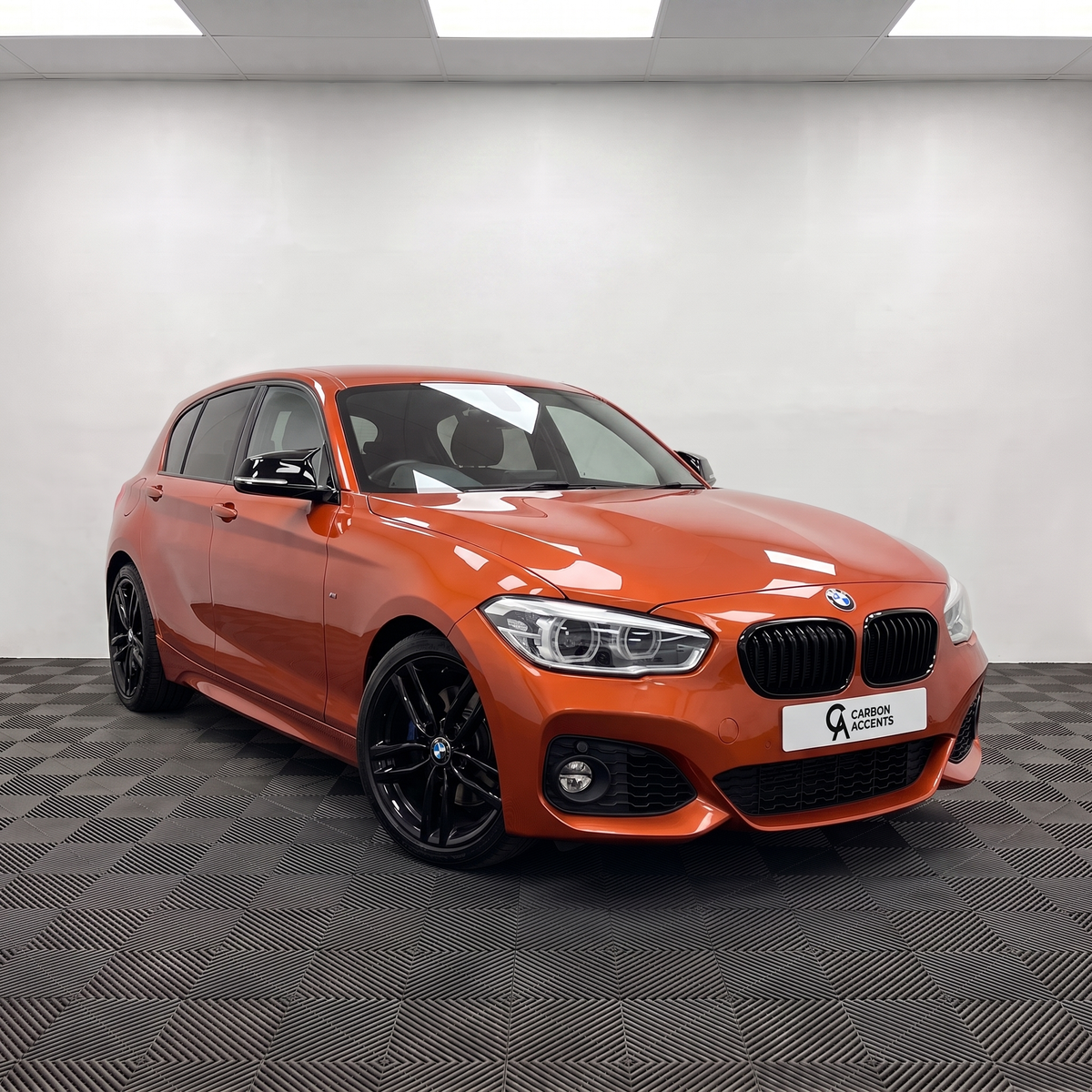 1 Series - F20/F21: Gloss Black M Style Wing Mirror Covers 11-19