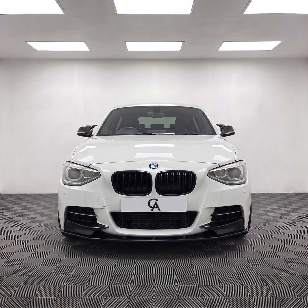 1 Series - F20/F21 Pre-Facelift: Gloss Black Double Slat Grill 11-14