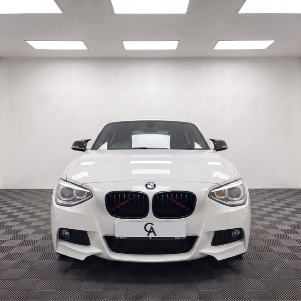 1 Series - F20/F21 Pre-Facelift: Gloss Black Single Slat Grill 11-14