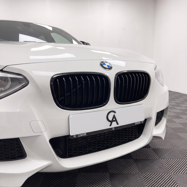 1 Series - F20/F21 Pre-Facelift: Gloss Black Single Slat Grill 11-14