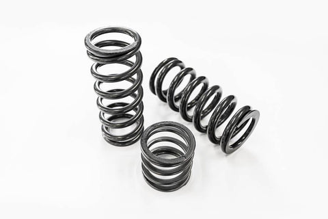 Cobra 55mm lowering springs fitted to VW Transporter T5 – side profile showing lowered stance