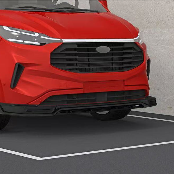 Ford Transit Custom MK2: Primed Front Splitter with LED DRL 24+