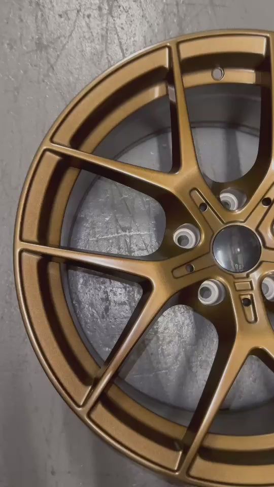1 Series - F20/F21: 18" Satin Bronze '554M' Style Alloy Wheels 11-19