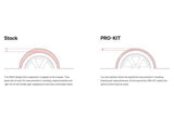 Eibach Pro-Kit performance lowering springs technical illustration