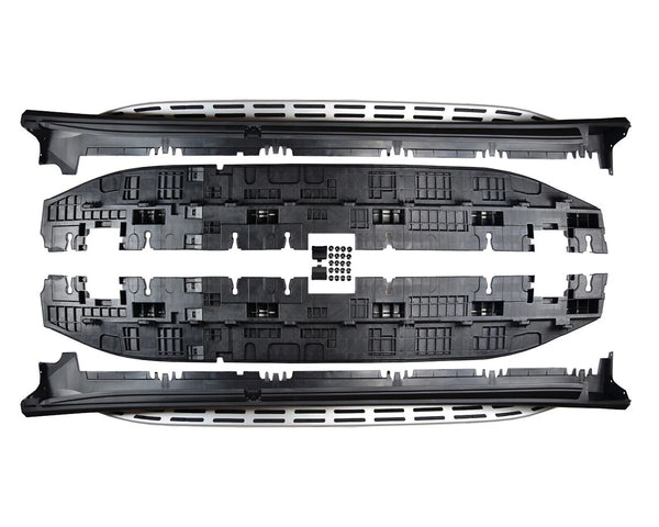 GLE - W167: Silver Side Steps Running Boards 19-23