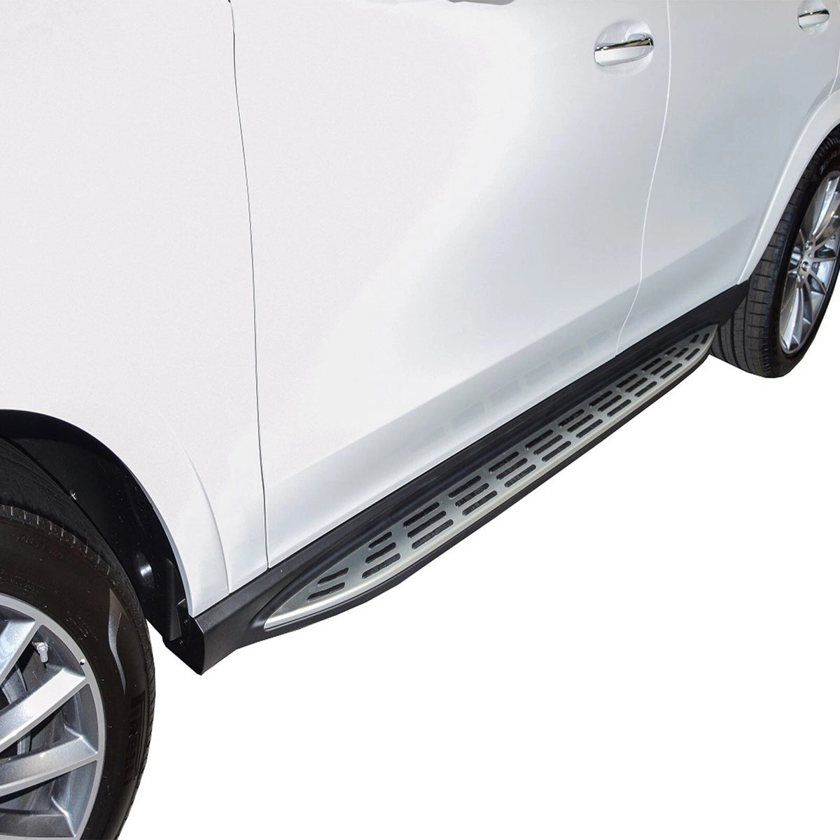 GLE - W167: Silver Side Steps Running Boards 19-23
