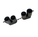 3 Series - G20 Pre-Facelift: Gloss Black Competition Style Diffuser with Exhaust Tip 19-22