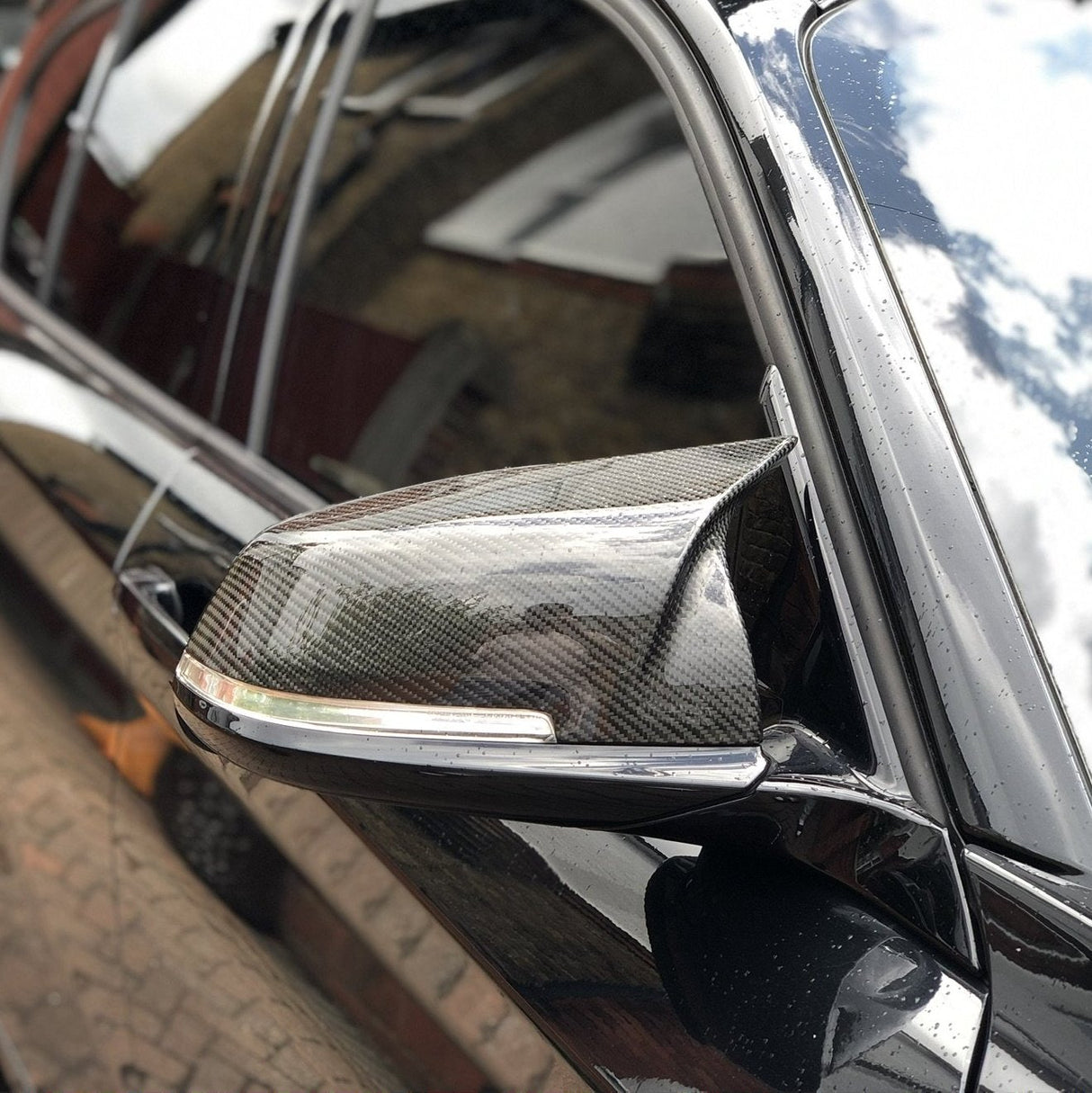 4 Series - F32/F33/F36: Carbon Fibre M Style Wing Mirror Covers 14-20