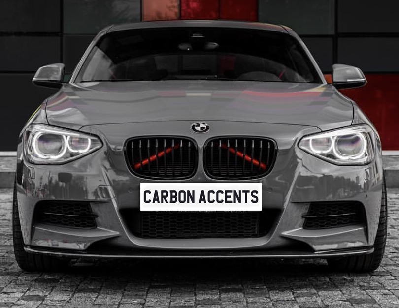 1 Series - F20/F21 Pre-Facelift: Gloss Black Single Slat Grill 11-14