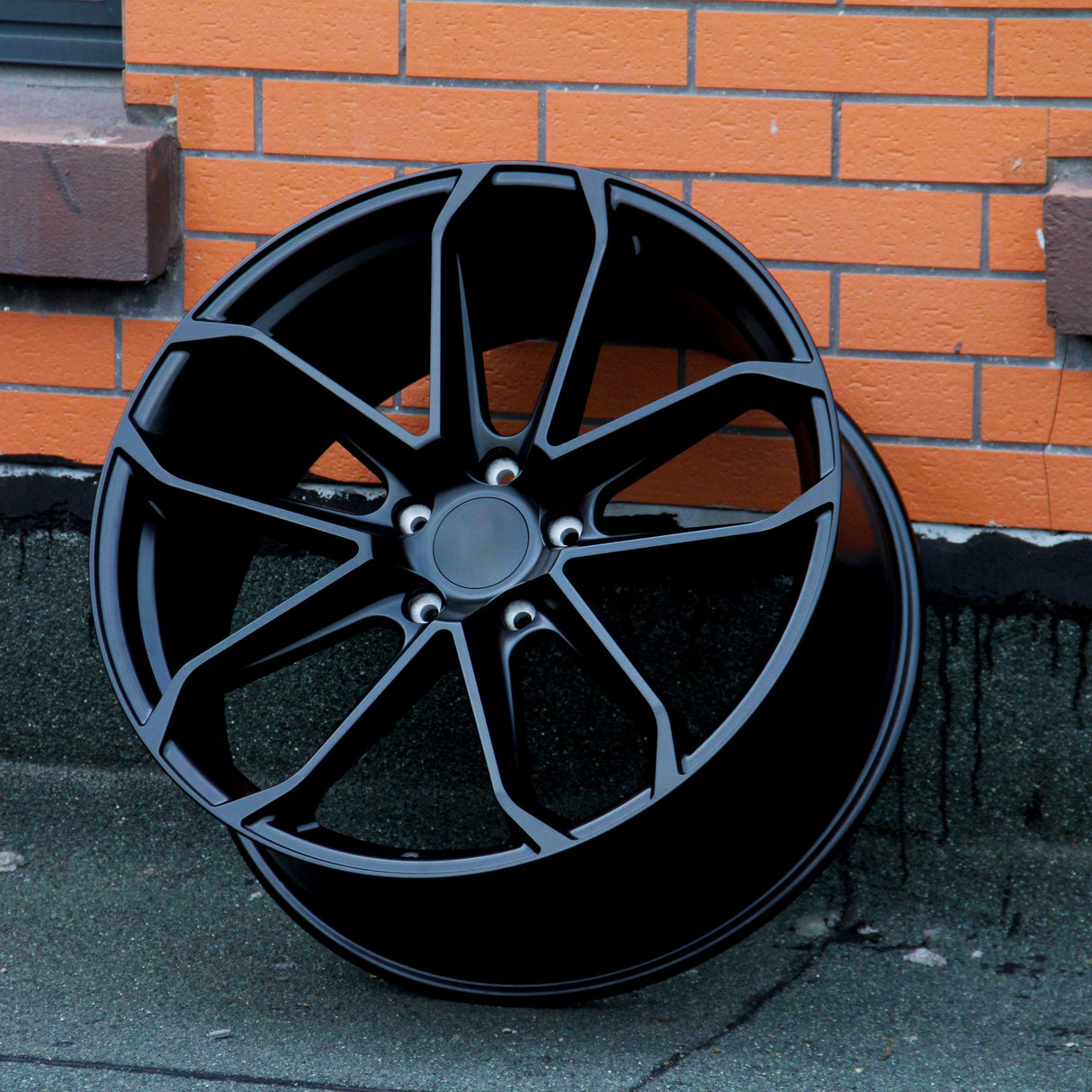 Cayenne - E3: 22" Satin Black GT Style Alloy Wheels 18+