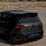 Golf - MK7/7.5 GTI/GTD/R: Gloss Black Osir Style Spoiler 13-20