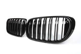 7 Series - G12 Long-wheel Base: Gloss Black Double Slat Grill 16-19
