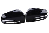 C Class - W204: Gloss Black Wing Mirror Covers 07-14