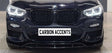 X4 - G02: Gloss Black Front Splitter 17+