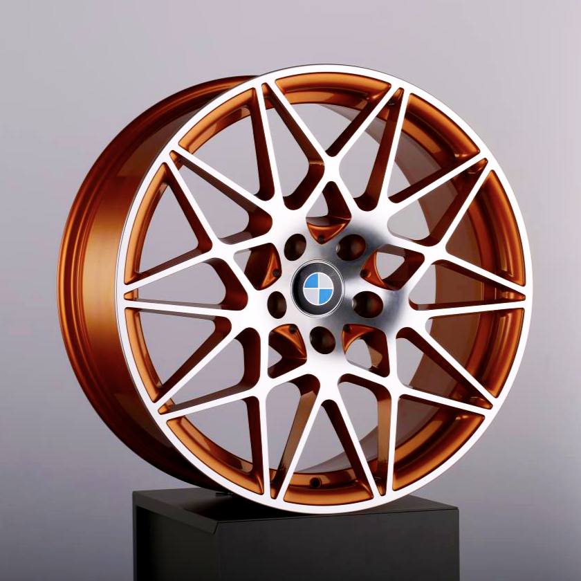 3 Series - F30/F31: 20" Silver & Gold 666M Competition Style Alloy Wheels 12-19