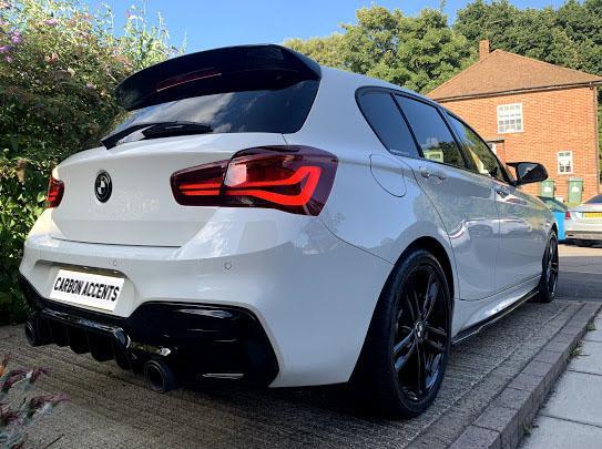 1 Series - F20/F21 Facelift LCI: Carbon Fibre 3D Style Spoiler 15-19