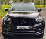 X Class - BR 470: Gloss Black Panamericana GT Grill 15-19