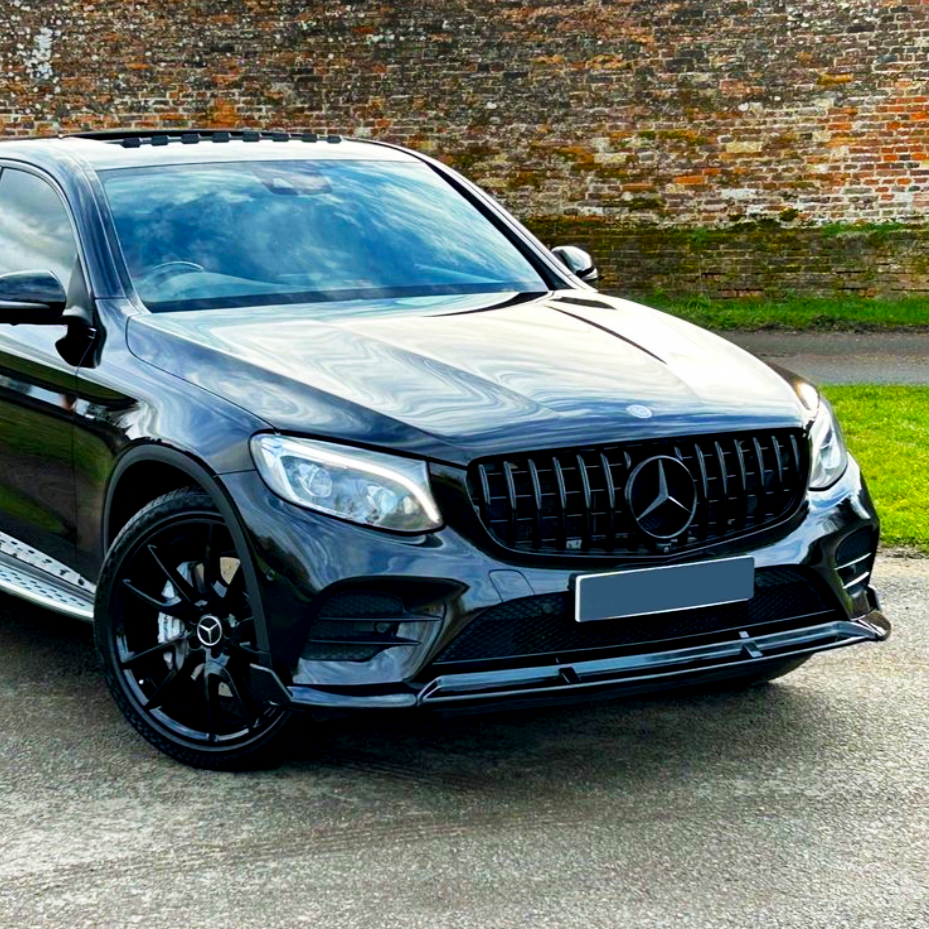 GLC - X253: Gloss Black Brabus Style Front Splitter 15-19