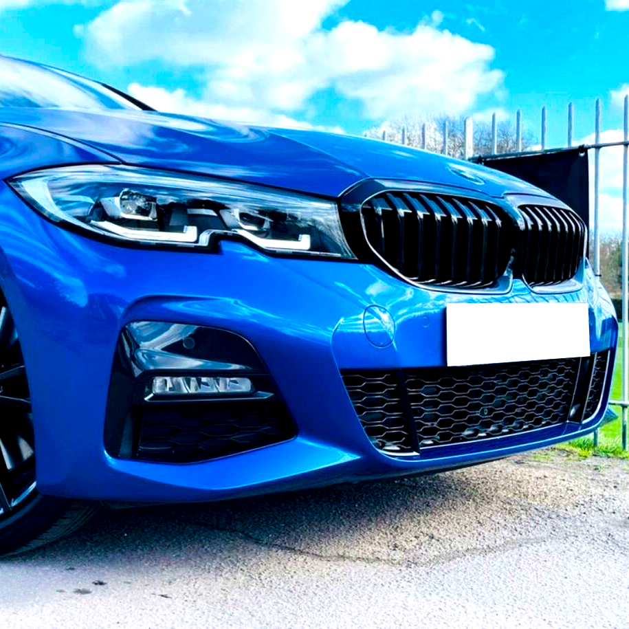 3 Series - G20 Pre-Facelift: Gloss Black Single Slat Grill 19-22