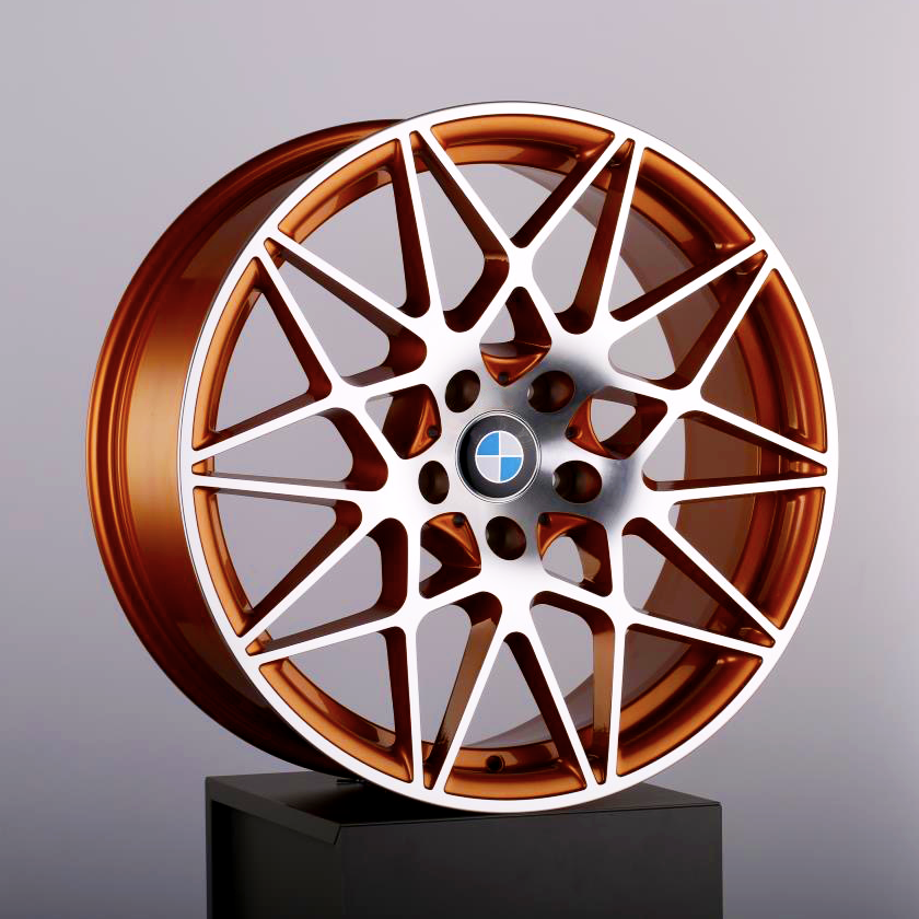 5 Series - F10/F11: 20" Silver & Gold 666M Competition Style Alloy Wheels 10-16