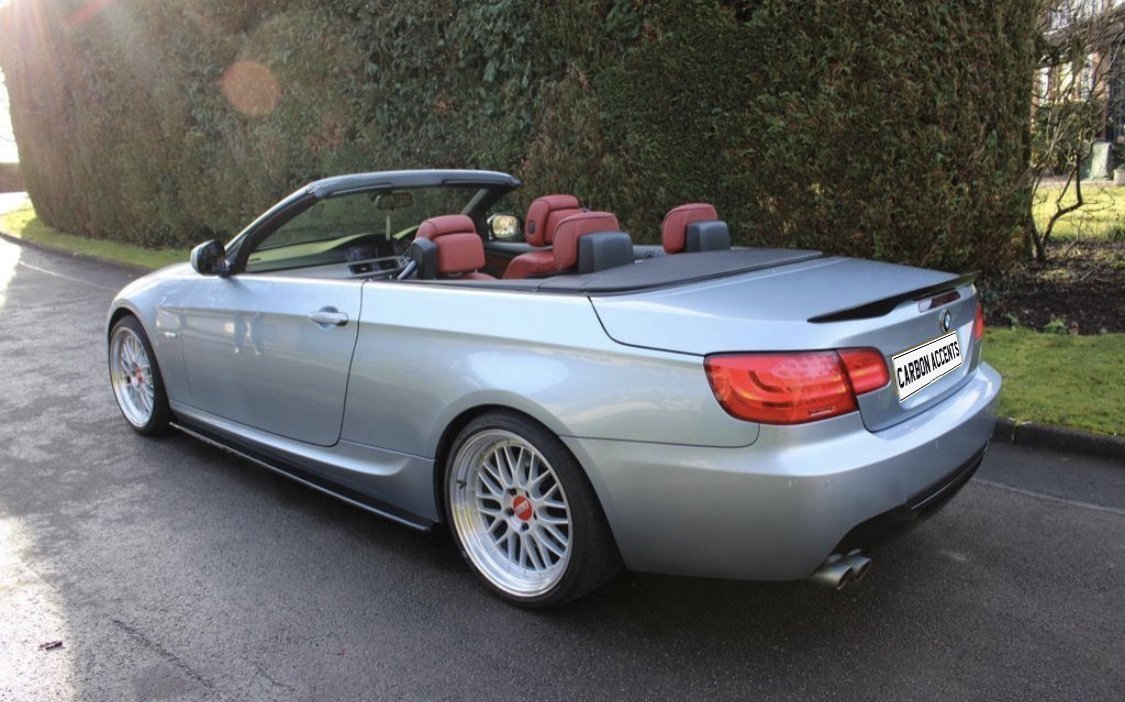 3 Series - E93 Convertible: Carbon Fibre Performance Style Spoiler 09-13
